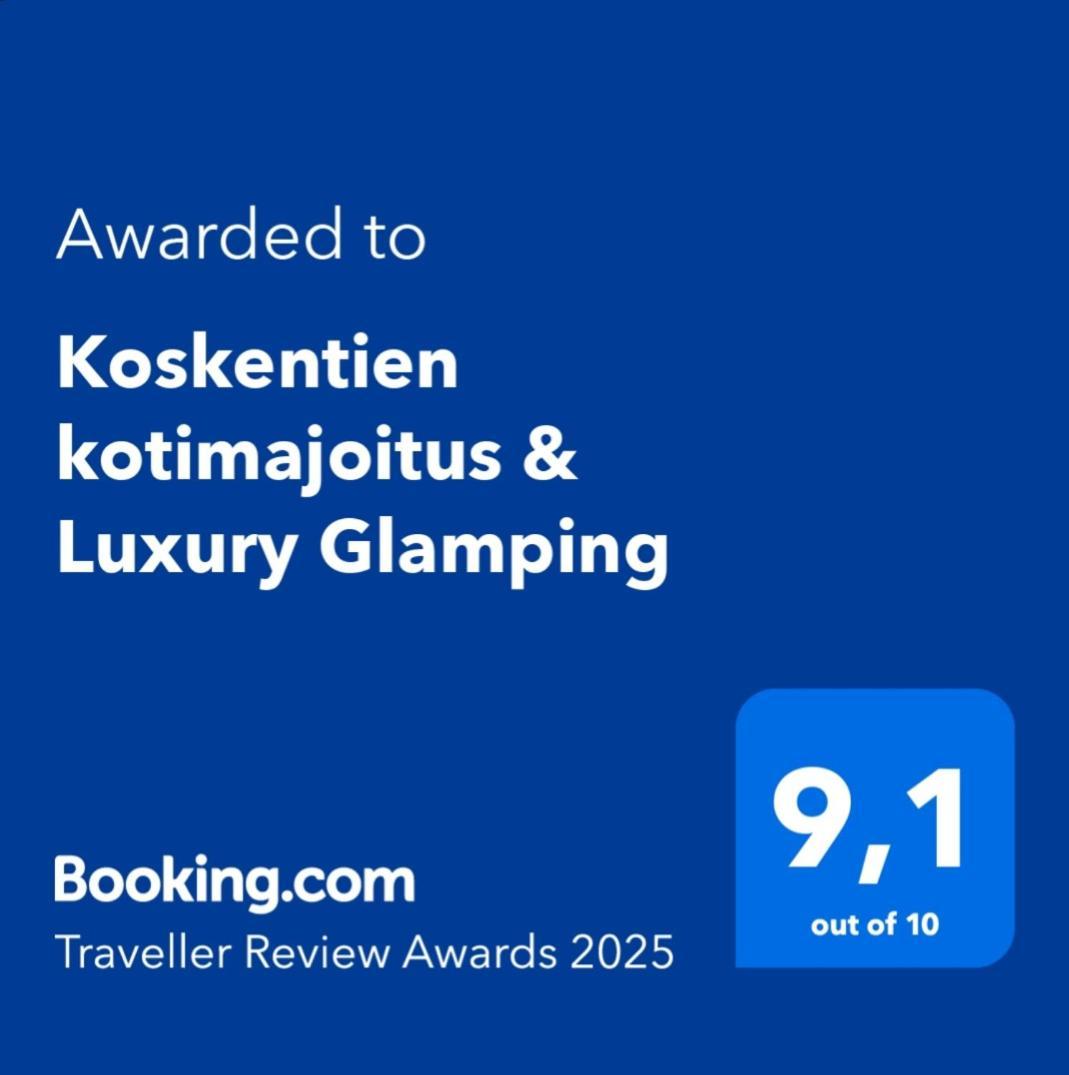 Koskentien Kotimajoitus & Luxury Glamping Apartment Jamsa Ngoại thất bức ảnh